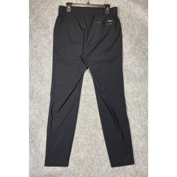 Vuori Pants Mens Large Performance Joggers Elastic Waist Drawstring Zip Pocket - Picture 12 of 14